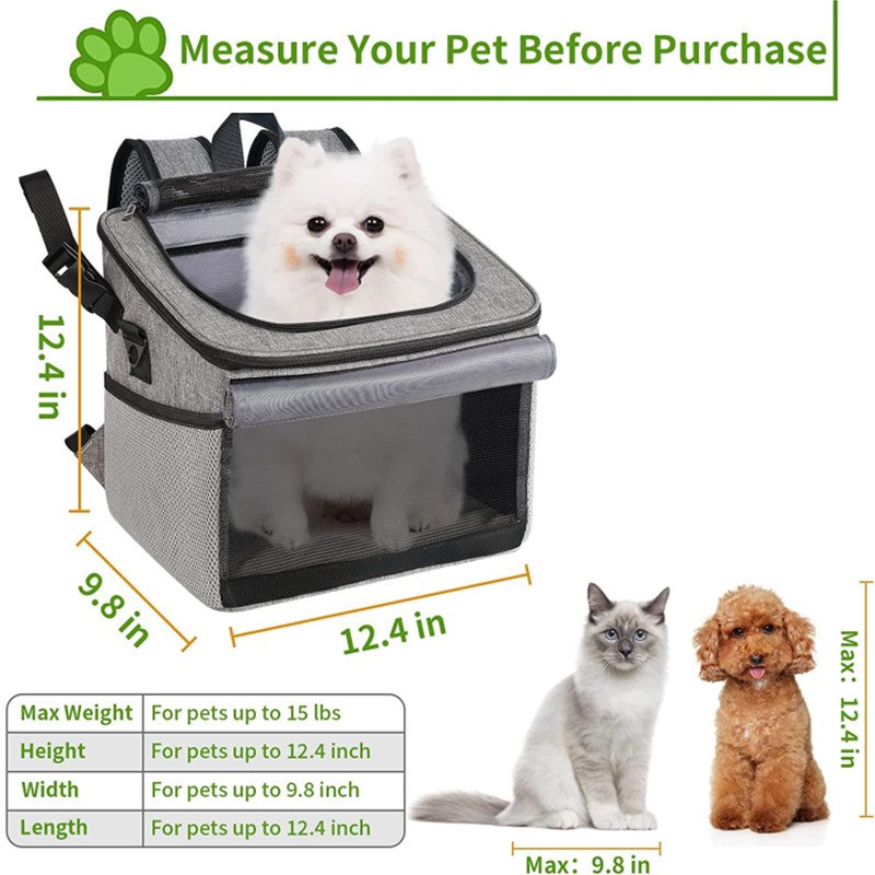 Pet Bicycle Carrier Bag Puppy Dog Cat Small Animal Travel Bike Seat For Basket Cycling Hiking Accessories - Image 3