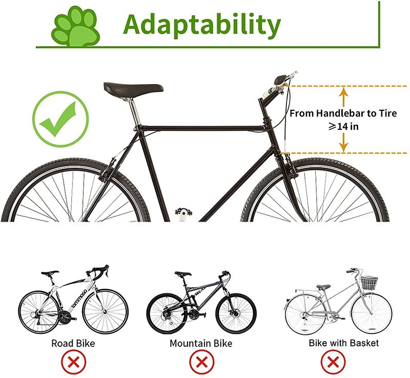 Pet Bicycle Carrier Bag Puppy Dog Cat Small Animal Travel Bike Seat For Basket Cycling Hiking Accessories - Image 6